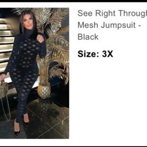 Fashion Nova Jumpsuit Bodysuit